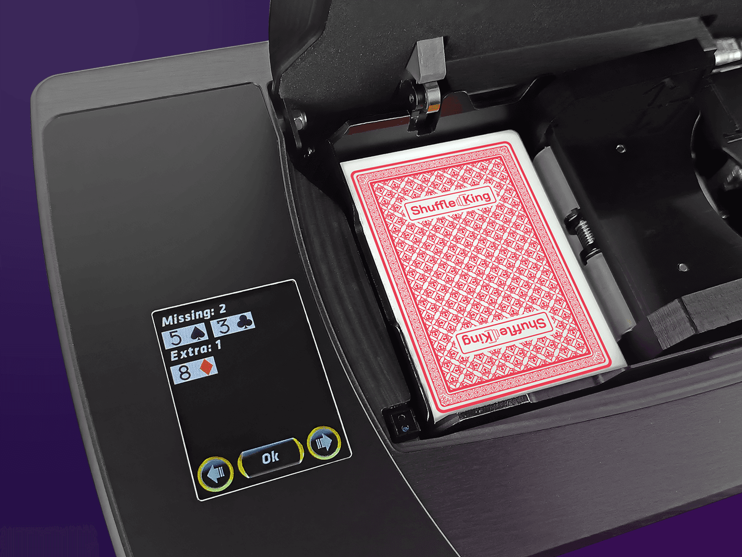 Optional Card Recognition & Sorting Technology